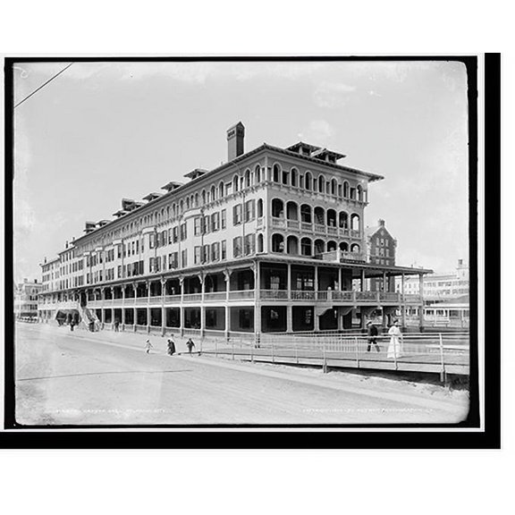 Historic Print, Haddon Hall, Atlantic City - 2, 16" x 20"