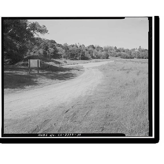 Historic Print, Hamilton Field, East of Nave Drive, Novato, Marin County, CA - 39, 18" x 24"
