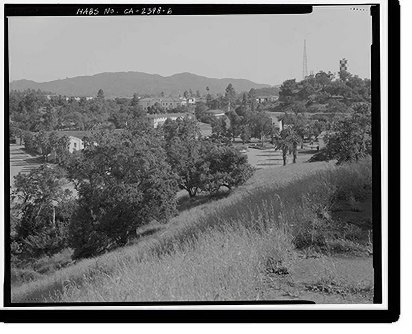 Historic Print, Hamilton Field, East of Nave Drive, Novato, Marin