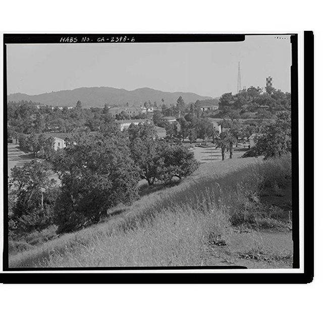 Historic Print, Hamilton Field, East of Nave Drive, Novato, Marin