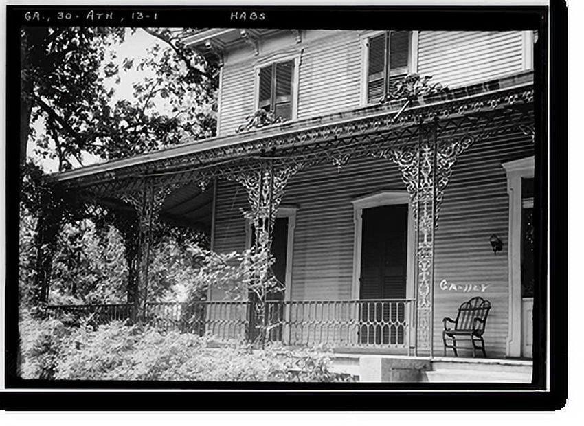 Historic Print, HamiltonHunnicutt House, 325 Milledge Avenue, Athens