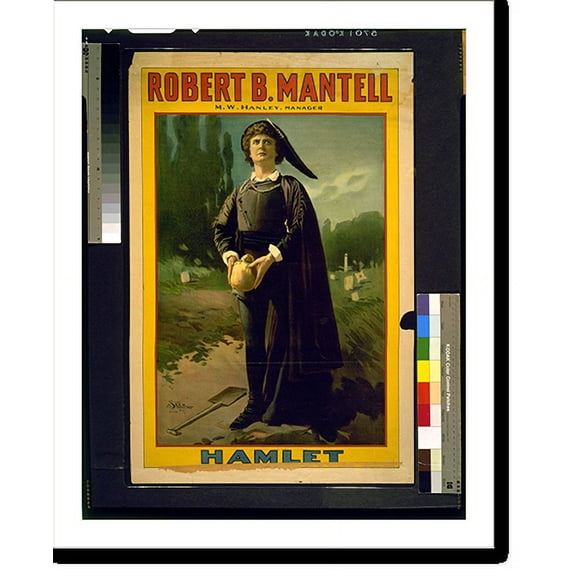 Historic Print, Hamlet., 18" x 24"