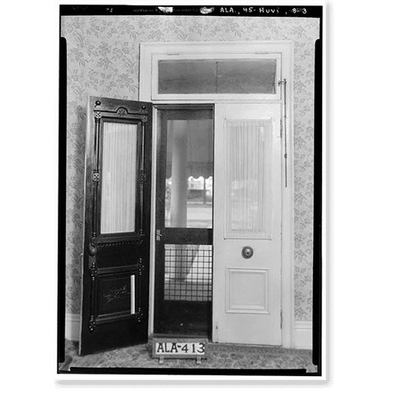 Historic Print, Hamlet House, 413 East Holmes Street, Huntsville, Madison County, AL - 3, 16" x 20"