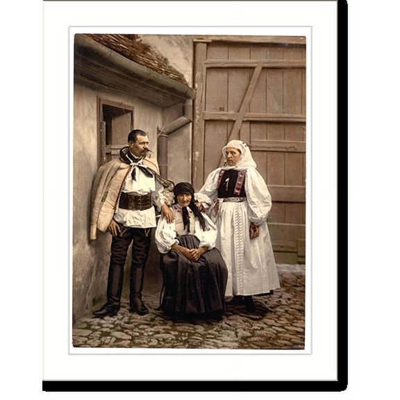 Historic Print, Hammersdorf Hermmanstadt (i.e. Hermannstadt) Hungary Austro-Hungary, 16" x 20"