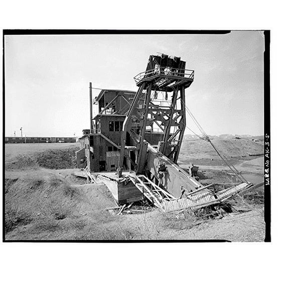 Historic Print, Hammon Consolidated Gold Fields, Nome, Nome Census Area, AK - 5, 18" x 24"