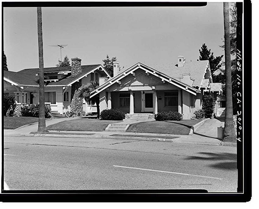Historic Print, Hanchett Residence Park, 12251257 Martin Avenue, San