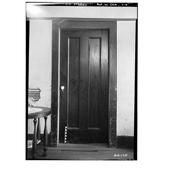 Historic Print, Hanley House, 209 Caldwell Street, Camden, Wilcox County, AL - 4, 16" x 20"