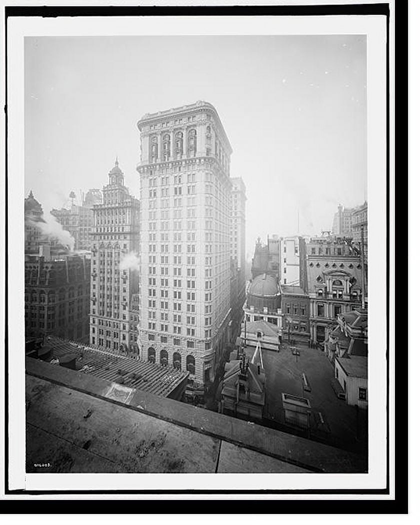 Historic Print, [Hanover National Bank Bldg., New York City, N.Y.], 16