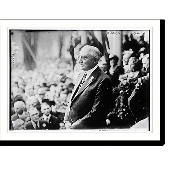Historic Print, Harding, 16" x 20"