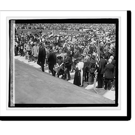 Historic Print, Harding, Smith memorial dedication, 5/30/22, 16" x 20"