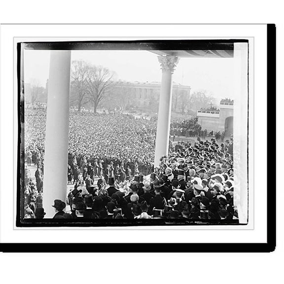 Historic Print, Harding delivering address, 16" x 20"