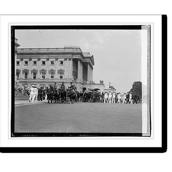 Historic Print, Harding funeral - 16, 16" x 20"