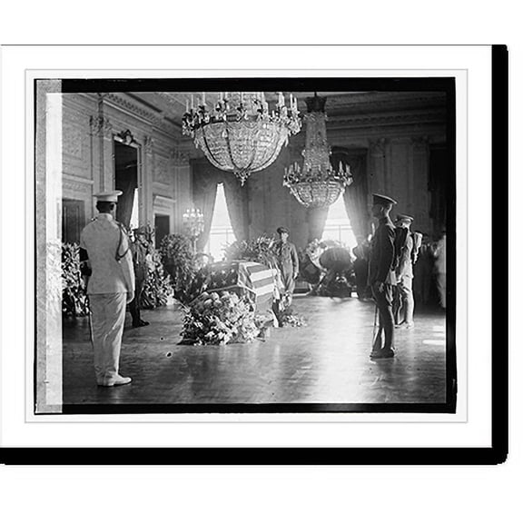 Historic Print, Harding funeral - 29, 18" x 24"