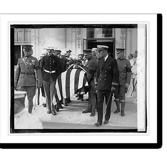 Historic Print, Harding funeral - 37, 16" x 20"