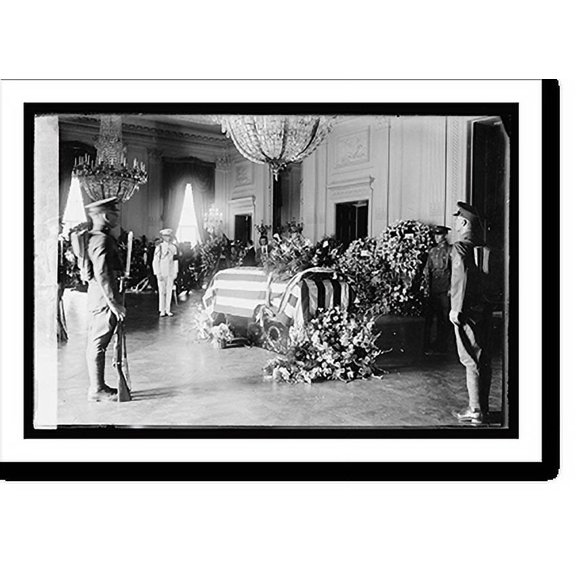 Historic Print, Harding funeral - 38, 18" x 24"