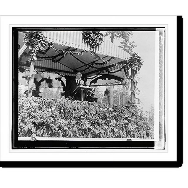 Historic Print, Harding in Canada, 16" x 20"