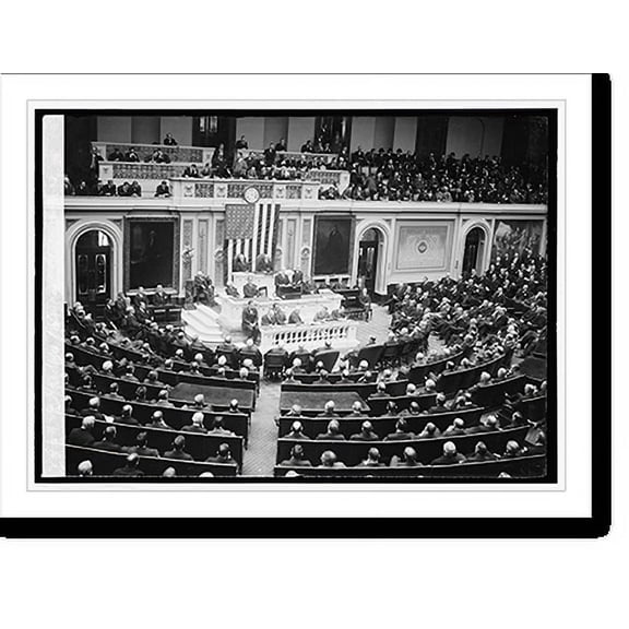 Historic Print, Harding memorial ceremonies, [2/27/24] - 2, 18" x 24"