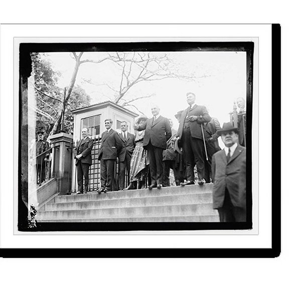 Historic Print, Harding reviving Shrine [...], 16" x 20"