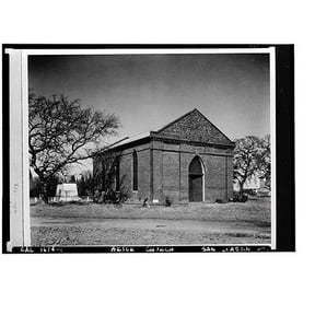 Historic Print, Harmony Grove Methodist Church, Lockeford Road, Lockeford, San Joaquin County, CA, 16" x 20"