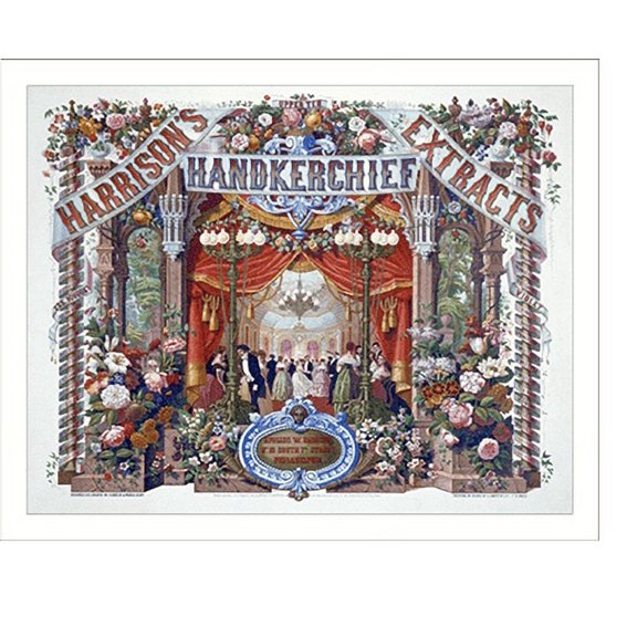 Historic Print, Harrison's handkerchief extracts, 16" x 20"