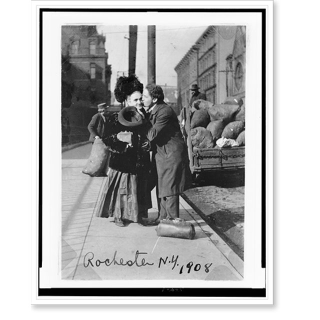 Historic Print, [Harry Houdini with his mother Cecilia Steiner Weiss