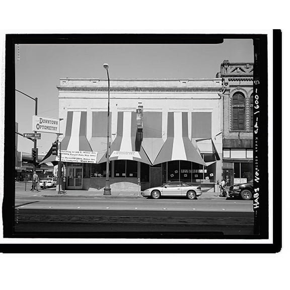 Historic Print, Hart & Thrift Building, 401-407 East Weber Avenue, Stockton, San Joaquin County, CA - 4, 18" x 24"