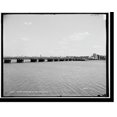 Historic Print, Harvard Bridge and the Back Bay, Boston, 16" x 20