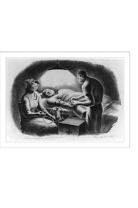 Historic Print, Have annuder on d'house, Doc"", 18" x 24"