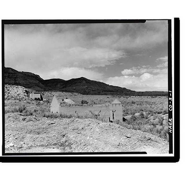 Historic Print, HavemeyerWillcox Canal System, Rifle vicinity