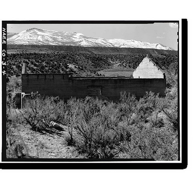 Historic Print, HavemeyerWillcox Canal System, Rifle vicinity