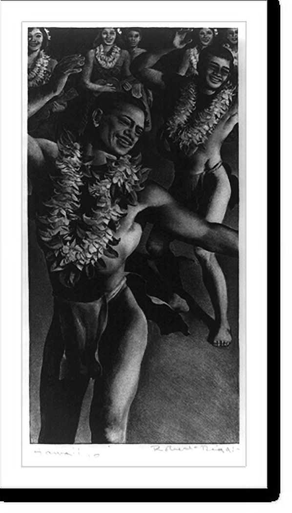 Historic Print, Hawaii 10, 16" x 20"