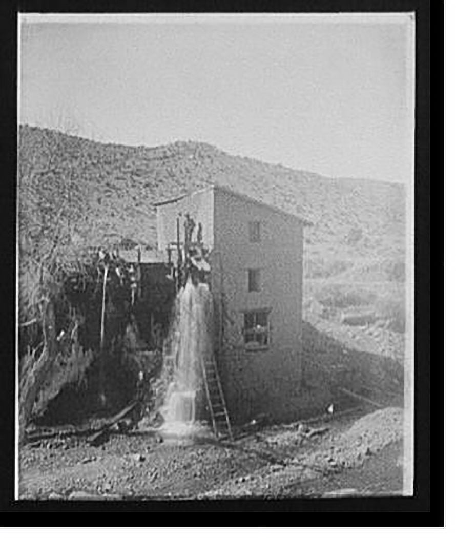 Historic Print, [Hazel Kirk's mill], 16" x 20"