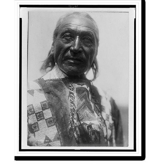 Historic Print, He Crow. Oglala, 16" x 20"