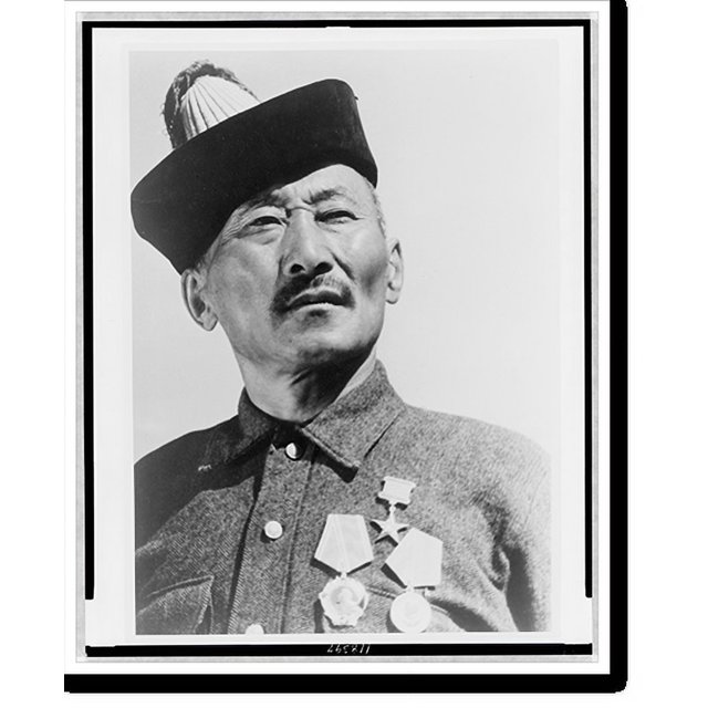 Historic Print, [Headandshoulders portrait of B. Tugutov, leader of a