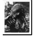 Historic Print, [Head of dead woman in Dresden, Germany, after fire