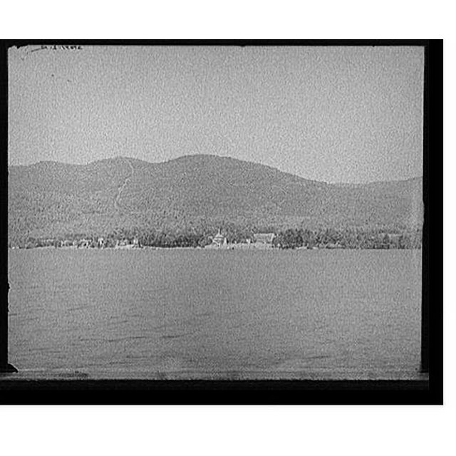 Historic Print, [Head of lake & Mount Prospect, Lake N.Y.], 18