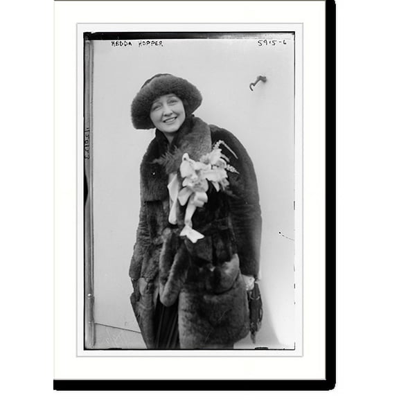 Historic Print, Hedda Hopper, 16" x 20"