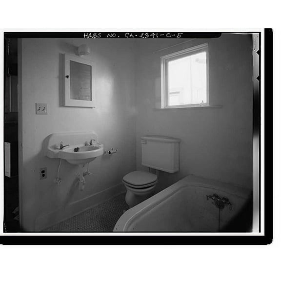 Historic Print, Heilman Villas, Bungalow, 718 Orange Avenue, Coronado, San Diego County, CA - 5, 16" x 20"