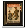 Historic Print, Help him win by saving and serving. Buy War Savings