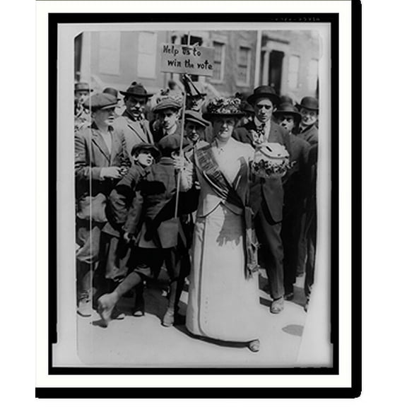 Historic Print, Help us to win the vote, 18" x 24"