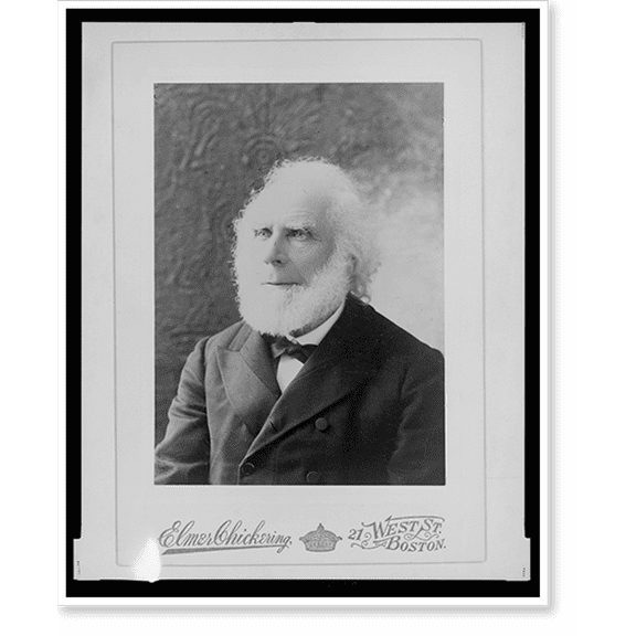 Historic Print, Henry Blackwell.Elmer Chickering, 21 West St., Boston., 16" x 20"