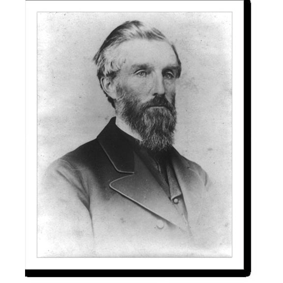 Historic Print, [Henry Fish, bust portrait, facing right], 18" x 24"