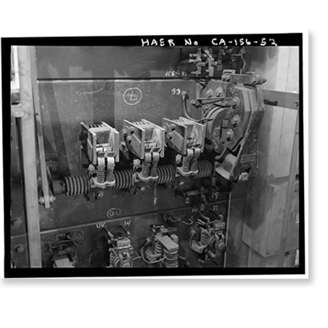 Historic Print, Henry Ford Bridge, Spanning Cerritos Channel, Los AngelesLong Beach, Los