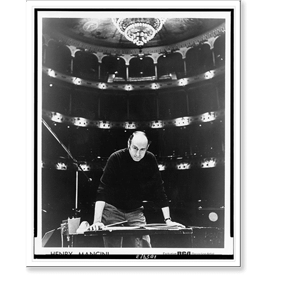 Historic Print, Henry Mancini, 16" x 20"