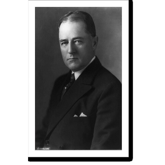 Historic Print, [Henry Pomeroy Davison, half-length portrait, facing slightly left], 18" x 24"