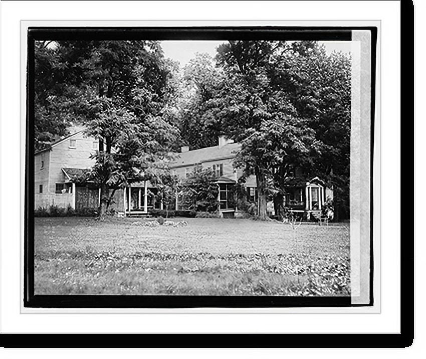 Historic Print, Herald Havre de Grace Tour, Country Club from Bel Air