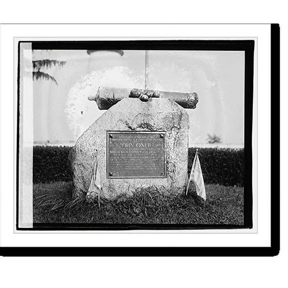 Historic Print, Herald Havre de Grace Tour - O' Neil monument, 16" x 20"