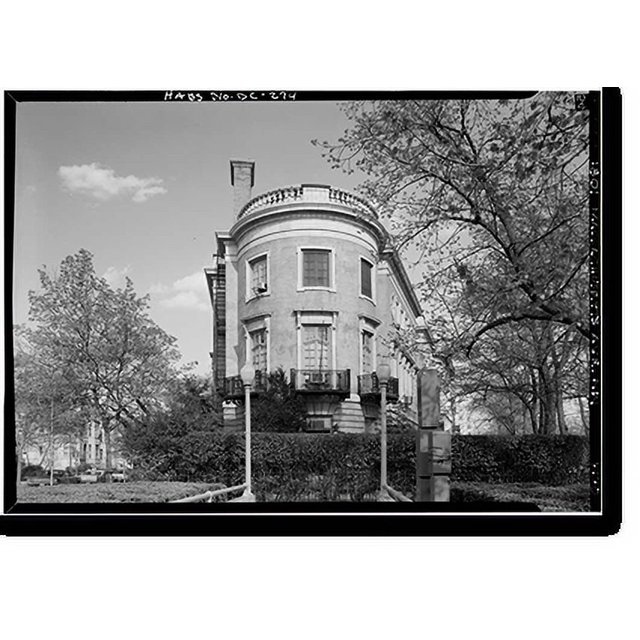 Historic Print, Herbert Wadsworth House, 1801 Massachusetts Avenue