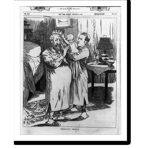Historic Print, Hereditary instinct, 16" x 20"
