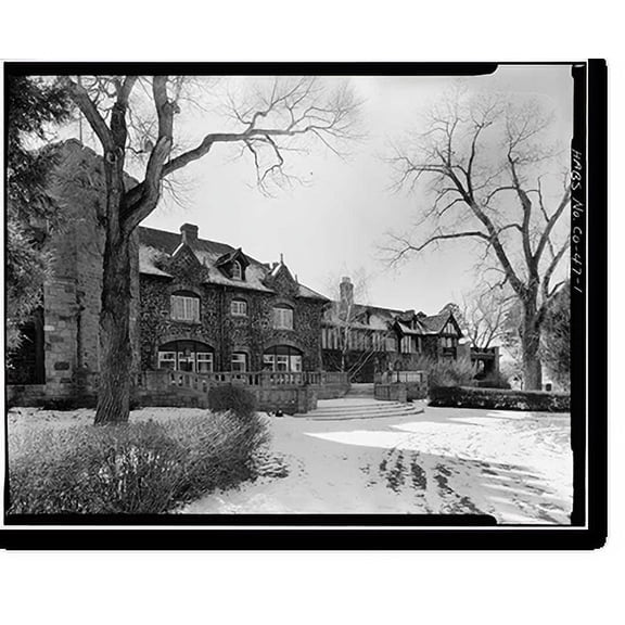 Historic Print, Highlands Ranch, 161 Holman Way, Sedalia vicinity, Douglas County, CO, 18" x 24"